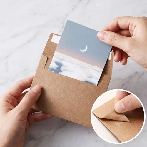 Fainne 600 Pack Kraft Envelopes for Invitation, 120 GSM,A2, 4.375 X 5.75 in | Brown Envelopes for Invitation, 120 GSM Gift Card for Office, Wedding, Gift, Party, Baby Shower, Mailings - size: A2,5.75 x 4.375"