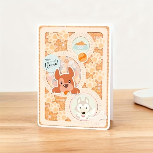 3D Backgrounds Frame Metal Cutting Die for Scrapbooking, Metal Die Cuts Stencils & Crafting Die Cut New Cutting Dies DIY Album Card Making Decor Paper Craft (Rectangular Bubble 5.5 x 3.9 in) - color: Rectangular Bubble 5.5 x 3.9 in
