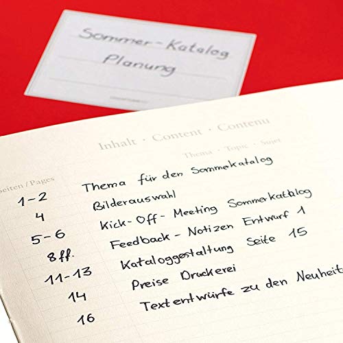 LEUCHTTURM1917 - Notebook Hardcover Medium A5-251 Numbered Pages for Writing and Journaling (Stone Blue, Dotted) - color: Stone Blue, style: Dotted