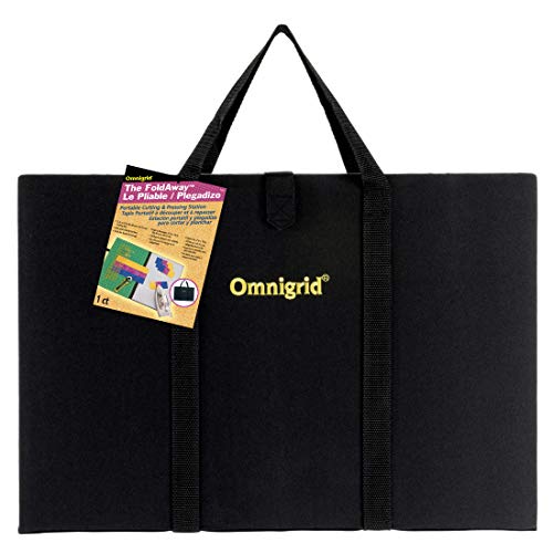 Dritz Omnigrid Fold-Away Cutting & Pressing Station, 13' x 19', Black - size: 19"L x 0.8"W