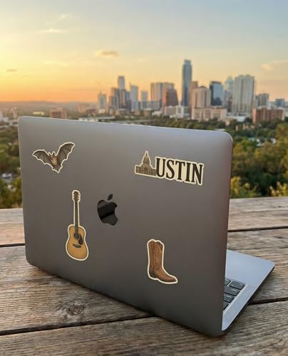 Austin Sticker Sheet, Austin Stickers for Laptop & Journal - style: Austin