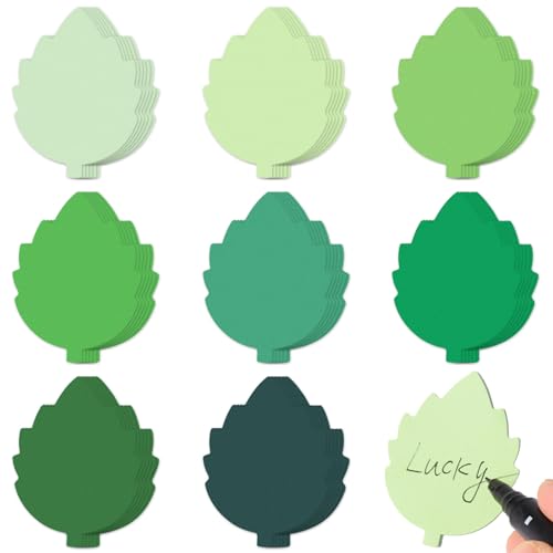 MixTeach 600 Pcs Small Leaves Cutouts Paper Summer Leaf Cut Outs 2" Green Leaf Shapes Die Cuts Mini Classroom Decor for Bulletin Board DIY Crafts School Summer Jungle Wall Décor & Party Supplies - color: Various Green