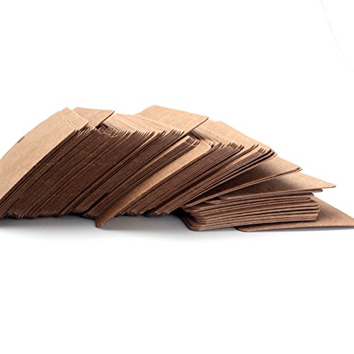 WARMBUY Kraft Paper Gift Tags with Twine for Party Decorations, 200 Pcs
