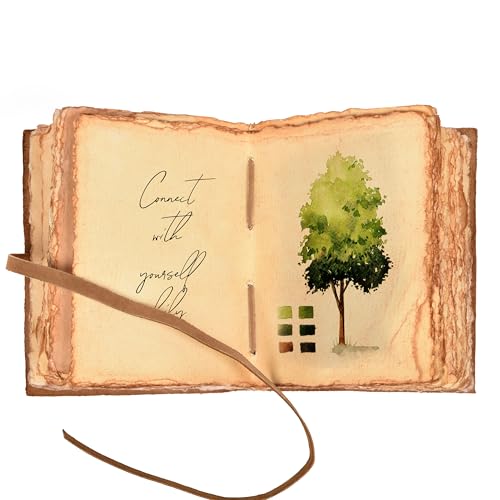LEATHER VILLAGE Bible Study Journal Joy Verse, Turquoise 7x5. - color: Turquoise