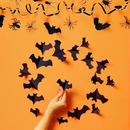 15Sheets Black Cardstock Paper, 12x12 Card stock for Cricut, Thick Construction Paper for Card Making, Scrapbooking, Craft 90 lb / 250 gsm (Black) - color: Black