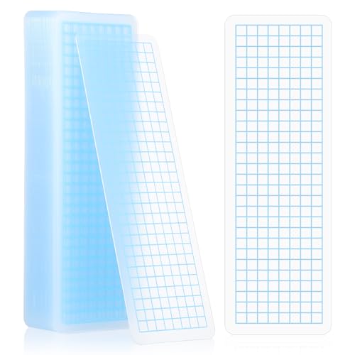 NUOBESTY 40Pcs Washi Tape Organizer Boards, Washi Cards Sample Boards, Blue - color: Blue