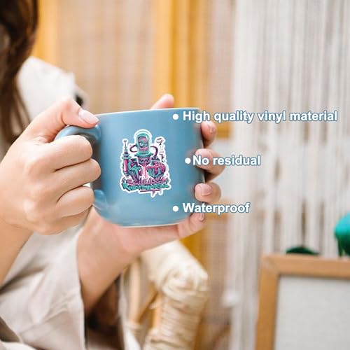 Horror Stickers 100Pcs for Water Bottles Scrapbook, Gifts for Adults - style: Dark Horror