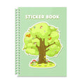 B5 Reusable Sticker Collecting Book Blank Sticker Album (Style H Green) - color: Style H Green