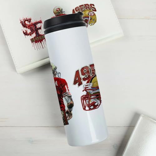 4 Sheet UV DTF Cup Wraps for 16 Oz Glass Cups American Football (07) - style: ER1