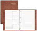 EMSHOI Undated Hourly Daily Planner, 240 Pages, A4 Size (9.2" x 12") - color: Coffee