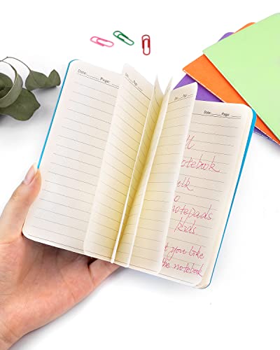 Gwybkq Small Lined Notepads Bulk 36 Pack Mini Pocket Notebooks Journal Set - color: 36 Packs Lined&colorful Cover, style: Ruled/Lined