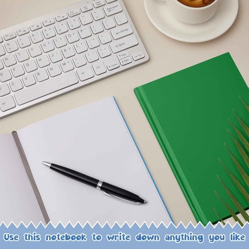 Henoyso 8 Pcs A5 Blank Notebook Journal Hardcover Sketchbook, 8.3 x 5.7 in - color: Colorful, size: 8.3x5.7 Inch