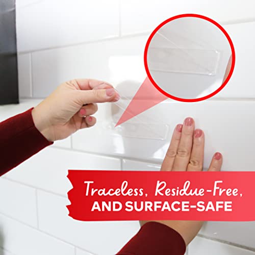 XFasten Reusable Double-Sided Nano Tape, 1.5-Inch x 20 Feet, Clear, Movable and Washable Double-Sided Gel Mat Grip Adhesive Putty Brick Tape | Bathroom, Kitchen Silicone Grip Nano Mounting Tape - size: 1.5 x 240 Inch (1 Roll)