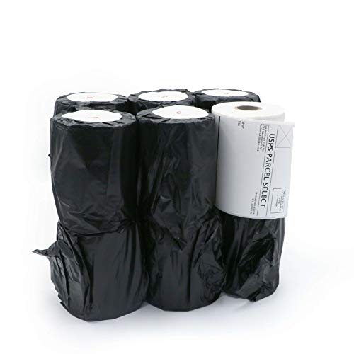 SIPA 4" x 6" Thermal Shipping Labels Compatible with Dymo Label Writer 4XL Label Printer. Water & Grease Resistant, Ultra Strong Adhesive, Perforated, BPA Free, 220 Labels/Roll (12 Rolls, 2640 Labels)