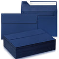 Harloon 100Pcs A9 Invitation Envelopes, Greeting Card Envelopes, Navy Blue - color: Navy Blue