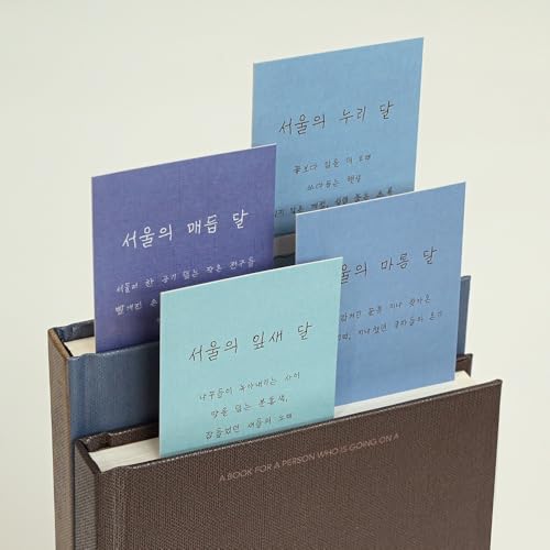 Monolike Twelve Months of Seoul Paper Bookmarks - 36-Pack, 9 Unique Designs, DIY Bookmark, Gift for Book Lovers - color: Paper - Twelve Months of Seoul