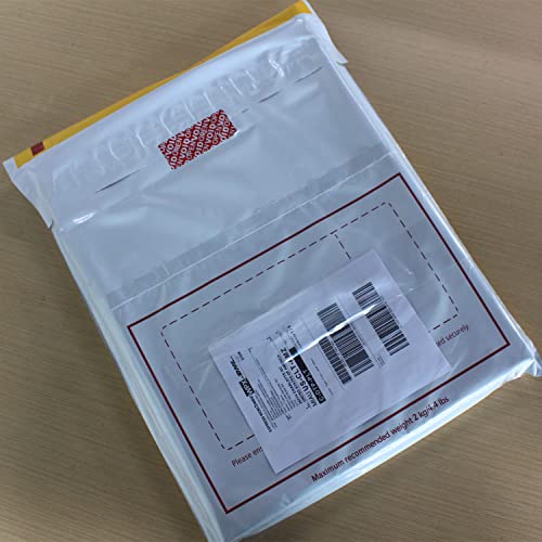 100pcs 25x60mm Red Total Transfer Tamper Evident Security Void Sticker