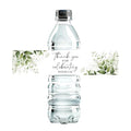 200 Pcs Wedding Water Bottle Labels for Wedding Bridal Shower Baby Shower - color: 200 Pcs Wedding