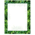 Fern Foliage 100 Pack - 8.5 x 11 Inch Printable Letterhead - Laser and Inkjet Printer Compatible - size: 100 Pack, style: Fern Foliage