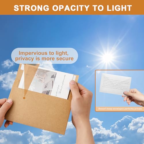 Silunkia 20 Packs Brown Blank Greeting Cards and Envelopes 4 x 6 - color: Brown, size: 4 x 6 - 20 PCS