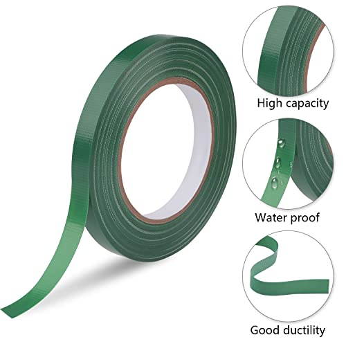 Prudiut Green Floral Tape 1/2IN×33Yd Flower Tape for Flower Crafts - size: 1 roll/0.5in