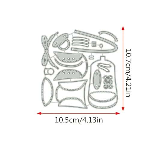 Metal Cutting Die for Scrapbooking, Tools Card Making Supplies Durable Cut Stencils for DIY Scrapbook Photo Album Decorative Paper Card (Baby Shoes 4.2 x 4.1 in) - color: Baby Shoes 4.2 x 4.1 in