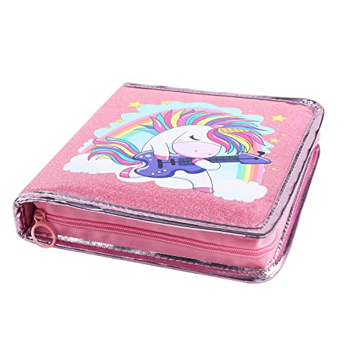 Premium Fruit Scented Markers Set Gifts for Girls Unicorn Pencil Case | Ages 4-6-8, Unicorn Gifts For Girls, Assortment Marker Pencil Gel Pen Coloring, Art Supplies,Safe and Smell-Free