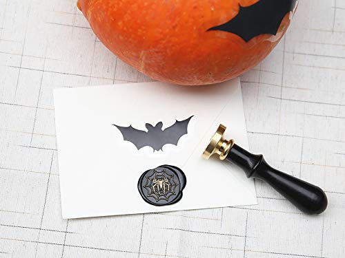 UNIQOOO Mailable Glue Gun Sealing Wax Sticks for Wax Seal Stamp - Black Color, Great for Wedding Invitations, Cards Envelopes, Snail Mails, Wine Packages, Gift Ideas, Pack of 8 - color: Black