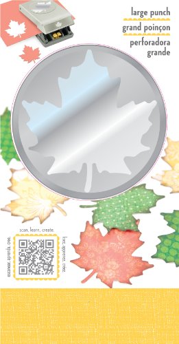 EK Tools Paper Punch, Large, Maple Leaf, New Package - style: Maple Leaf