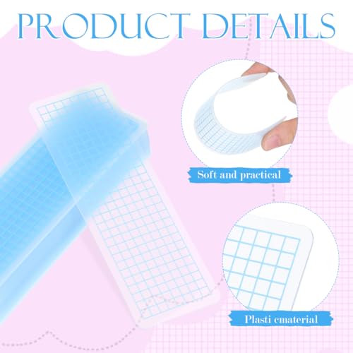 NUOBESTY 40Pcs Washi Tape Organizer Boards, Washi Cards Sample Boards, Blue - color: Blue