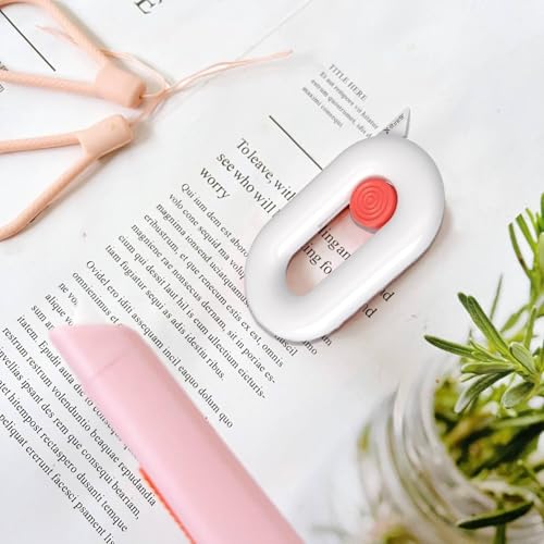 Ceramic Box Cutter, Box Cutter Retractable, Pink, Mini, keychain, Safety, Cute, Magnetic Package Opener, Box Opener Cutter for Daily Online Shopping/Kitchen/Office/Baby Beauty Gift Unpacking - color: 2 Pcs/White