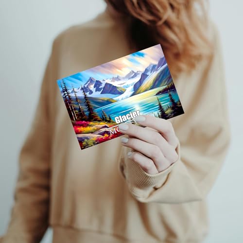 PARTH iMPEX 63 US National Parks Postcards, Vintage Travel Card Set - color: National Park Postcards - (Set of 63)