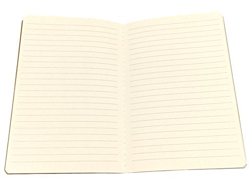 ALIMITOPIA Pocket Notebook 6 pack Brown Softcover Thread-bound Small Notebook Journal Diary Memo NotePad,A6 Size(4"X5.5"),30 sheets(Ruled Pages) - size: A6 Size (Ruled Pages)