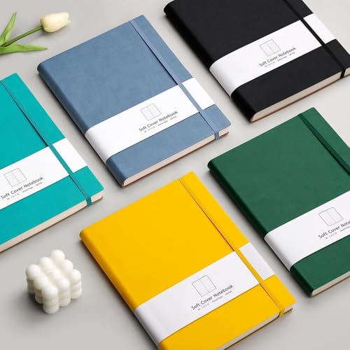 AHGXG Dotted Journal, 320 Pages, B5 (7.6'' X 10'') - color: Cyan, size: B5