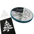 Metallic Pigment Ink Pad, Silver Shiny Ink for Rubber Stamping,Card Making,Scrapbooking & DIY Craft Projects,Silver Pigment Stamp Ink Pads - color: Silver