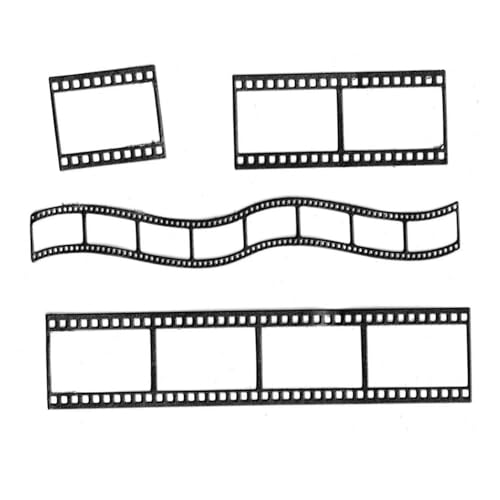Travel Photo Film Strip Cutting Dies,Journey Postage Stamp Tags Frame Die Cuts Metal Embossing Stencils Template Mould for Card Scrapbooking and DIY Craft Album Paper Card Decor - color: Photo Film Strip Cutting Dies