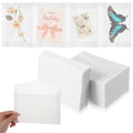 Xindojuz 50 PCS Vellum Envelopes, 5 × 7 Inch Translucent Glassine Envelope - size: 5×7
