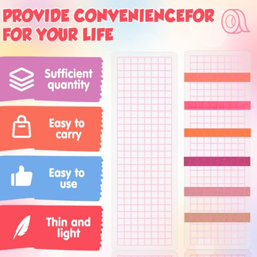 NUOBESTY 40Pcs Washi Cards Tape Sample Board, Portable Washi Tape Organizer Cards for Scrapbooking, Journaling, Planner Storage, Travel Journal, Craft Room, Office and School Use - color: Assorted 40pcs