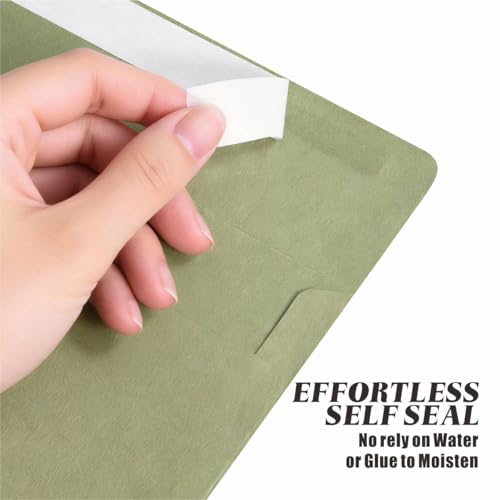 30 Pack Sage Green A4 Blank Cards with Envelopes, 4x6 Folded Cardstock and Matching Self-Seal Envelopes, Printable Thank You Greeting Cards, for DIY, Custom Printing, Wedding, Birthday & All Occasions - color: Sage Green, size: 30 Pack A4 Cards and Envelo