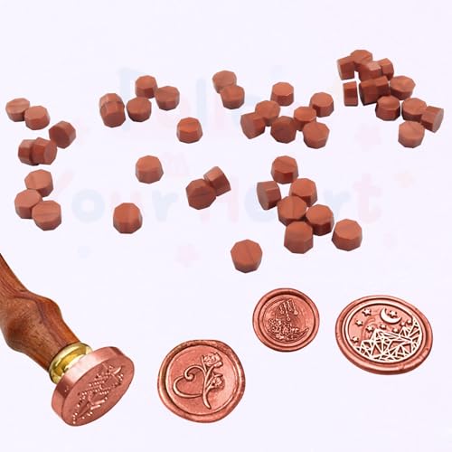 360Pcs Antique Wine Red Sealing Wax Beads Set - color: Wine Red