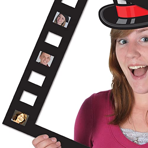 Beistle Filmstrip Photo Fun Frames – 12 Movie Night Photo Booth Props