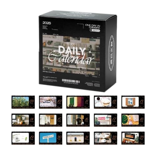 365 Days Daily Filmstrip Stickers, Cinematic Movie PET Stickers - color: Original Film Series