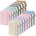 Oucaru Small Notebook 16 Pack, A6 Pocket Notebook, Mini Lined Journal - color: A-Pastel Colors, style: 16 Pack