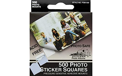 Pioneer Photo Mount Square Pkg 500pc