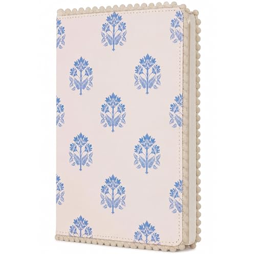 WORLD TRAVELER Eccolo A5 Lined Journal 256 Ivory Pages Lay Flat 6x8 - color: Sky Medallion