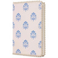 WORLD TRAVELER Eccolo A5 Lined Journal 256 Ivory Pages Lay Flat 6x8 - color: Sky Medallion
