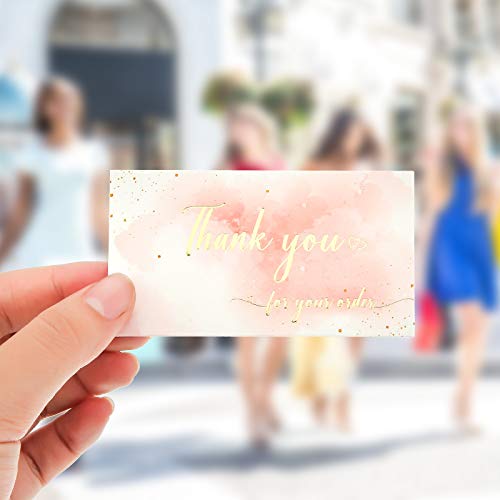 Outus 300 Thank You for Your Order Cards, Small Business Appreciation, Bulk