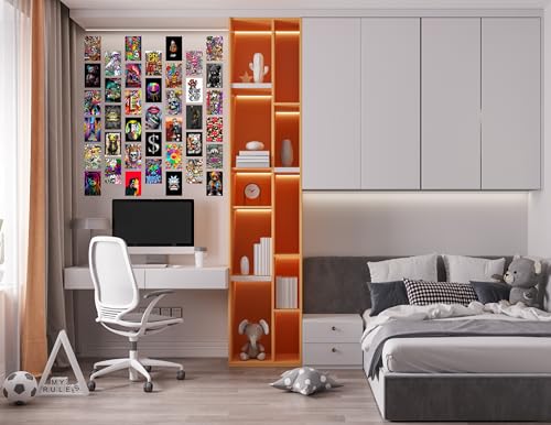 Libemz, 50 Pcs Hypebeast Aesthetic Wall Collage Kit - 4x6 inches - Hypebeast Room Decor, Aesthetic Wall Collage Kit Cool Posters Prints for Teen Boys Men Guys Girls Room Bedroom Dorm Decor, Posters for Room Aesthetic, Cool Posters (Hypebeast) - color: Hyp