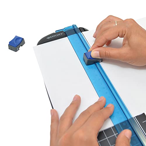 Westcott 15804 Multi-Purpose Personal Paper Trimmer, 12 in - style: Standard