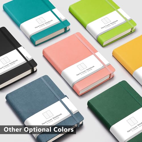AHGXG Dotted Journal, 320 Pages, A5 (5.75'' × 8.38'') - color: Black, size: A5